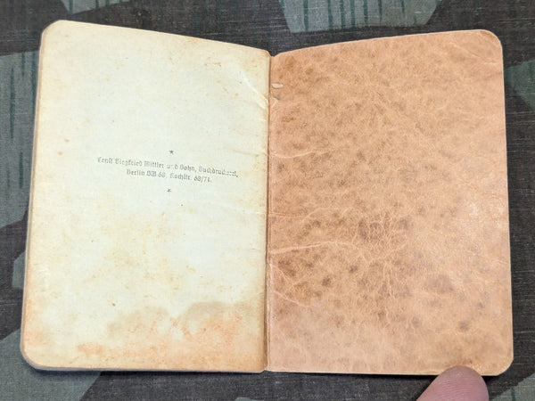 Soldier's Catholic Feldgesangbuch Song Book 1939
