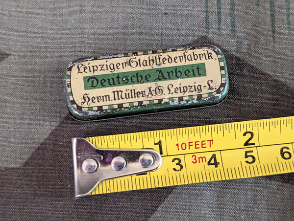 German Pen Nib Tin
