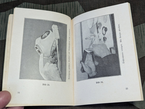 Soldier's Gas Warfare Booklet and Leaflet