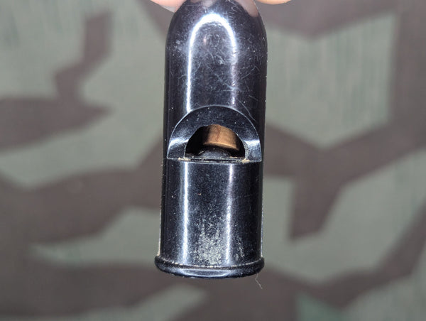 Black Bakelite NCO's Whistle
