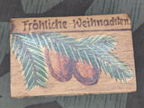 Fröhliche Weihnachten Wooden Box