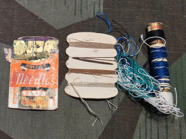 Small Zipper Travel Hygiene & Sewing Kit
