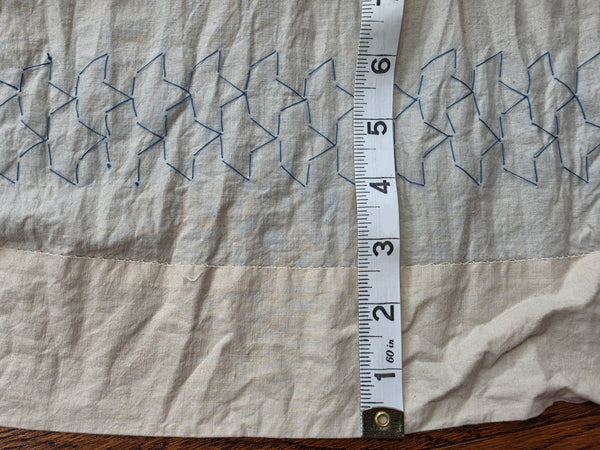 German Light Blue Dirndl and Apron <br> (B-34" W-25.5")