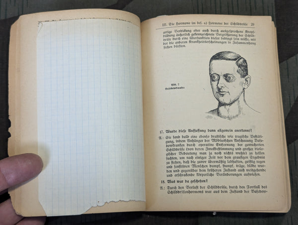 1944 Book on Hormones Effect on The Human Body