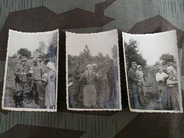 Lot of 17 Photos From the Same Soldier in Russia