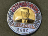 Westinghouse Electric Worker ID Badge Pin