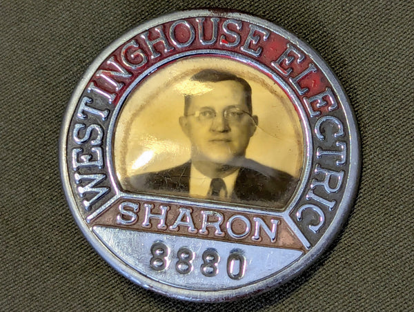 Westinghouse Electric Worker ID Badge Pin
