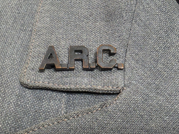 American Red Cross Military Welfare Summer Uniform Jacket and Skirt <br> (B-38" W-26" H-36")