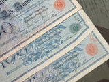 1908 Reichsbanknote 100 Mark Note