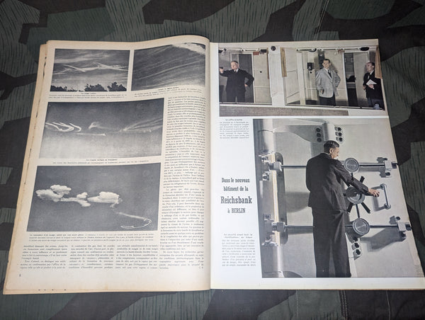April 1941 Signal Magazine in French No. 8 (Reichsbank, Party Uniforms, Travel, Etc)