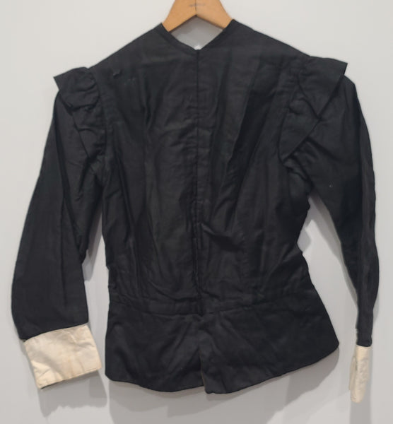 1910s Aristide Boyer Marseille French Black Bodice (Opera Costume)