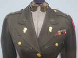 WAC Officer Uniform Jacket and Skirt <br> (B-32" W-26" H-35")