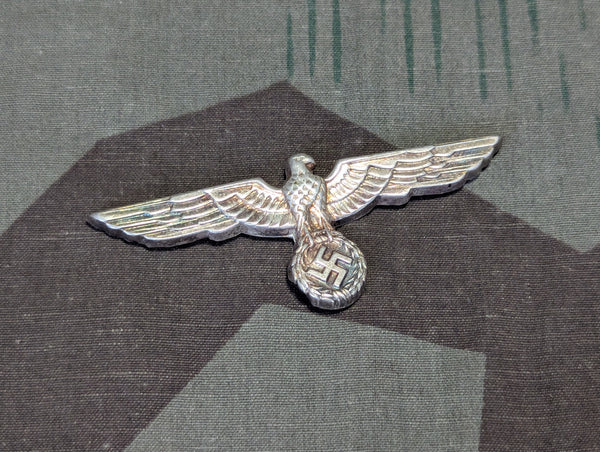 Original Wehrmacht Officers Visor Hat Eagle