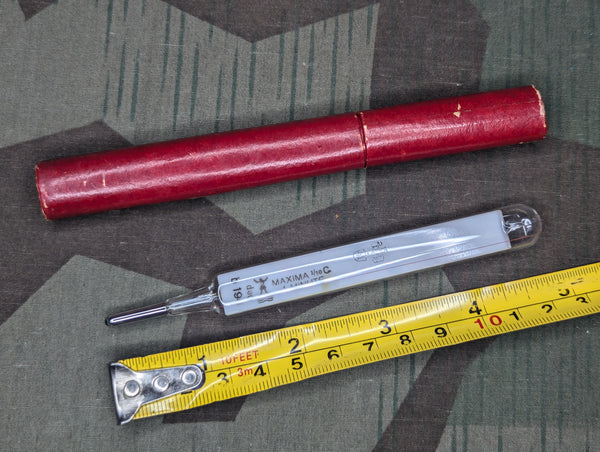 German Thermometer in Cardboard Tube 1941 (as-is)