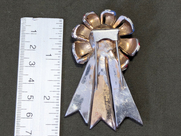 French Cockade Silson Fur Clip
