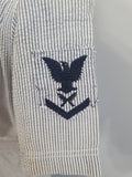 Coast Guard SPARS Seersucker Work Uniform Dress <br> (B-34" W-23" H-31")
