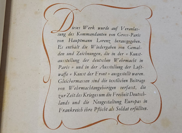 Frankreich Ein Erlebnis Des Deutschen Soldaten Book