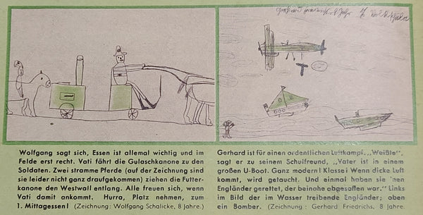 Erika Magazine Februar 1940 (Nr. 8) (Feldpost, Snowball Fights, Drawings)
