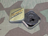 Original Olympia Typewriter Ribbon Tin and Empty Spool