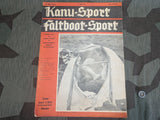 Canoe Sport Magazine 15 April 1939 Heft 8
