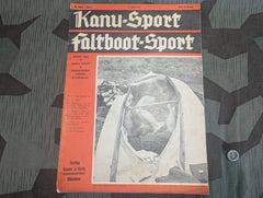 Canoe Sport Magazine 15 April 1939 Heft 8