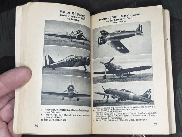 Kriegsflugzeuge Aircraft Identification Book 1943