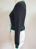 German Traditional Knit Cardigan Sweater (Same Style as BDM) Small/Medium