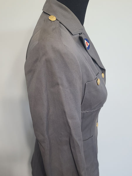 Women's Civil Defense Jacket & Skirt <br> (B-36" W-26" H-35")
