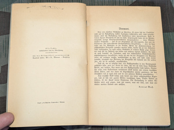 German History Deutsche Geschichte 1931 National Socialist Library