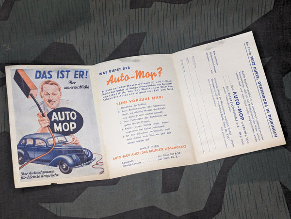 Advertisement Postcards for the Auto Mop (Lot of 5)