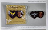 Air WAC Heart Pin on Card