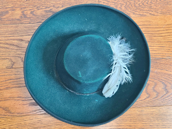 German Green Traditional Hat Regensburg