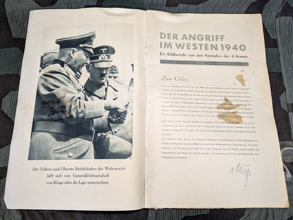 Der Stoßtrüpp Deustche FrontZeitzung Soldier's Magazine Illustrated Edition