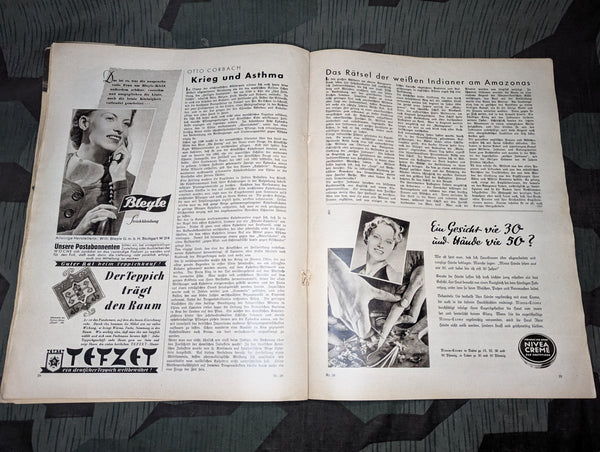 Die Woche Magazine Heft 38 September 1938