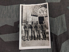 German Soldiers Postcard Paris?