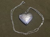"I Love You" Heart Locket Necklace