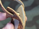 Leather Luggage Tag NOS German