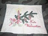 Frohe Weihnachten Handmade Pillow Cover