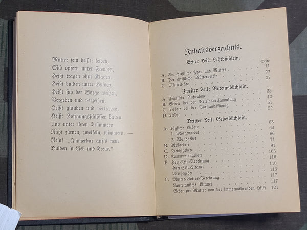 Mein Nazareth Catholic Prayer Book 1930 and Papers (1913-1937)