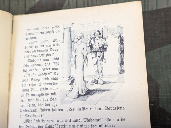 Kamerad Stetefeld Humor im Felde Soldiers Humor Book Ostern 1944