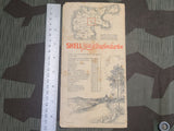 Original Shell Map of Anhalt Thüringen Sachsen