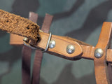 German Leather Dog Muzzle and Collar
