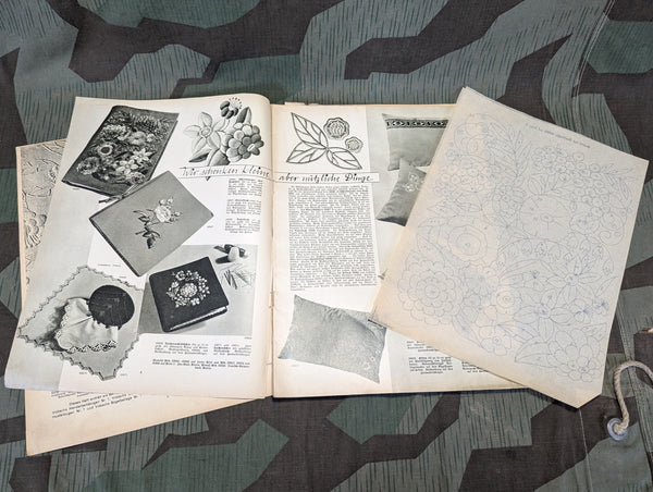 Frauen Fleiss Women's Knitting Pattern Magazine Heft 7 1938/39