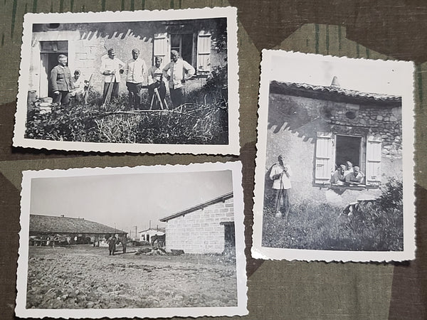Lot of 3 RAD Photos (on a Farm?)