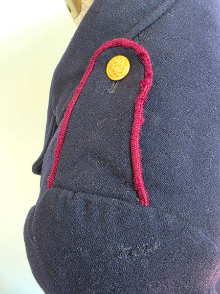 Early War Blue Army Nurse Jacket (AS-IS) <br> (33" Bust)
