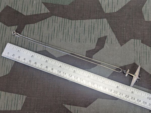 Junkers JU52 Airplane Necklace