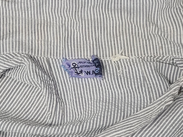 WAVES Seersucker Work Dress <br> (B-36" W-25" H-30")