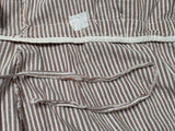 Army Nurse Seersucker Hospital Dress and Cap (Named) <br> (B-34" W-25" H-33")