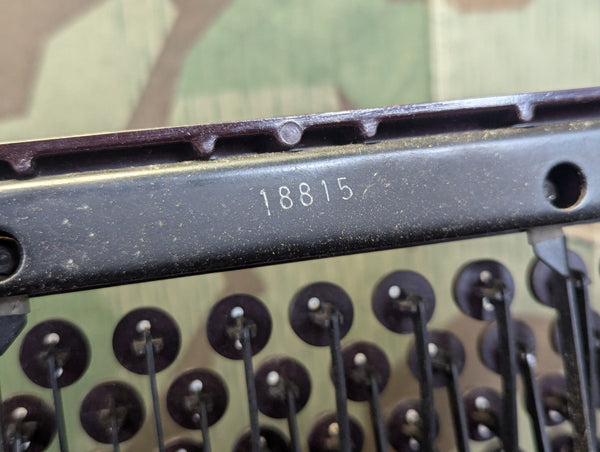 1941 Bakelite Olympia-Plana Dutch Occupation Typewriter Amsterdam