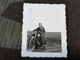 Lot of 7 Photos Soldiers & DKW Motorcycle